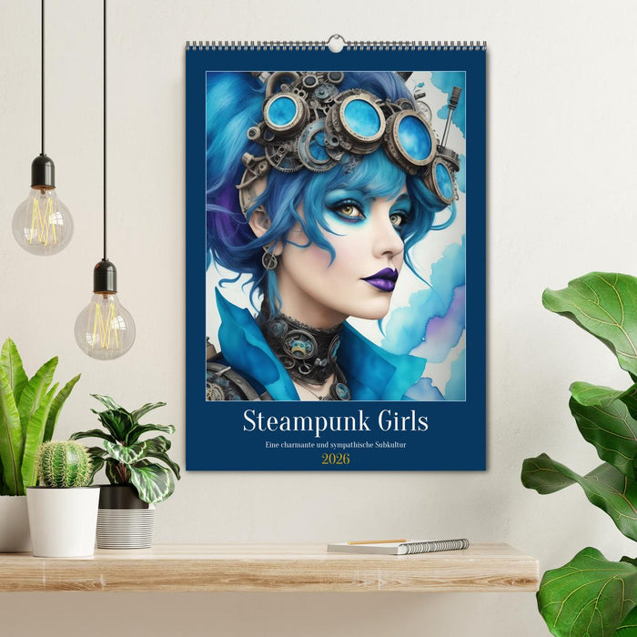 Steam-Punk-Girls - Eine charmante und sympathische Subkultur (CALVENDO Wandkalender 2026)