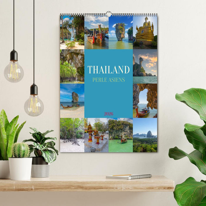 Thailand - Perle Asiens (CALVENDO Wandkalender 2026)