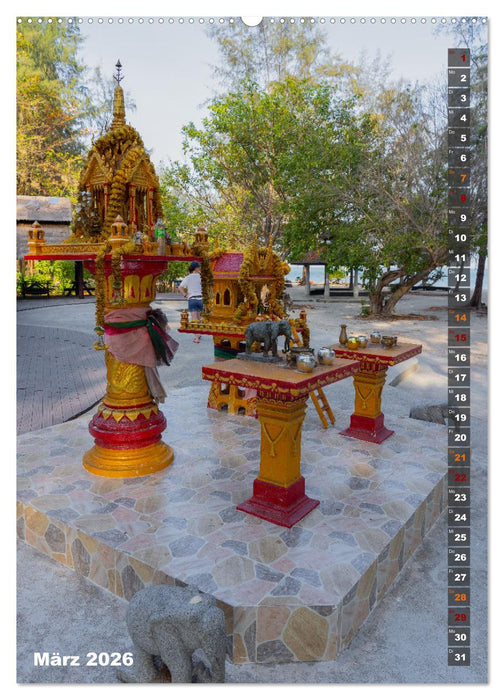 Thailand - Perle Asiens (CALVENDO Wandkalender 2026)