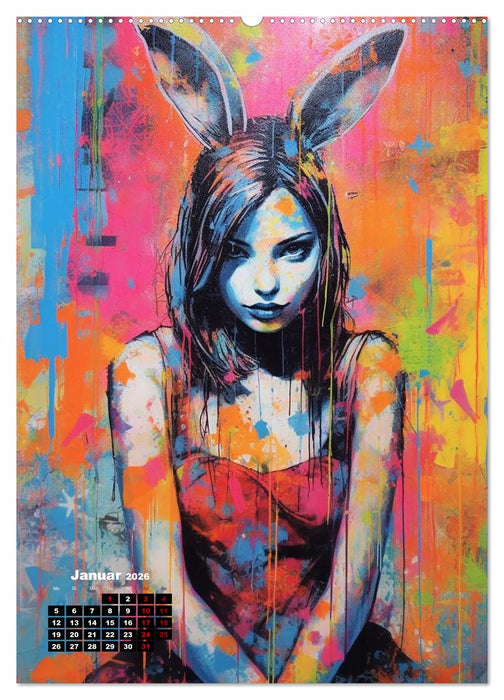 Graffiti Art (CALVENDO Premium Wandkalender 2026)