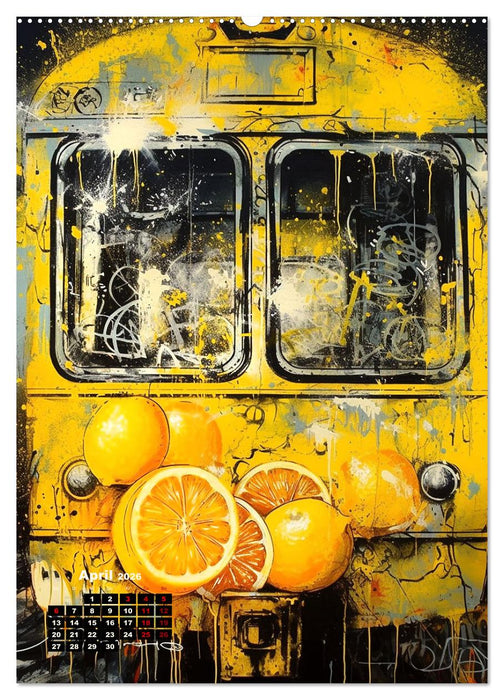 Graffiti Art (CALVENDO Premium Wandkalender 2026)