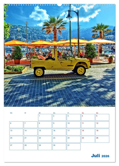 Sóller auf Mallorca – Terminplaner (CALVENDO Premium Wandkalender 2026)