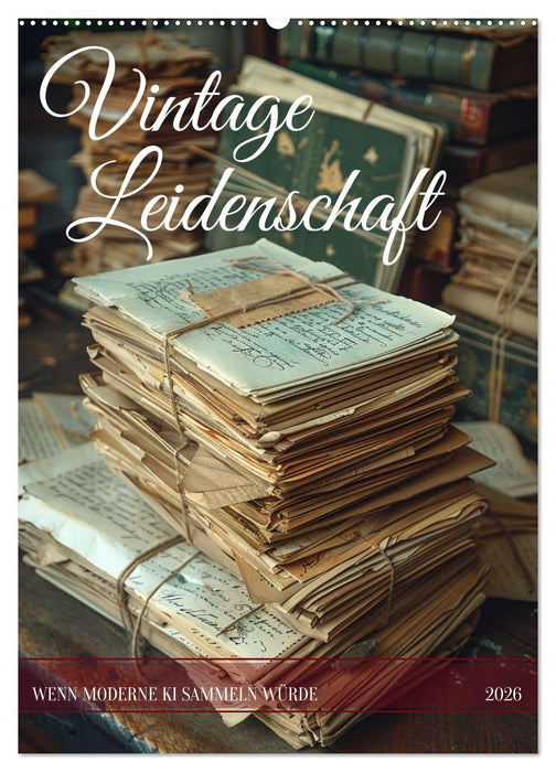 Vintage Leidenschaft (CALVENDO Wandkalender 2026)