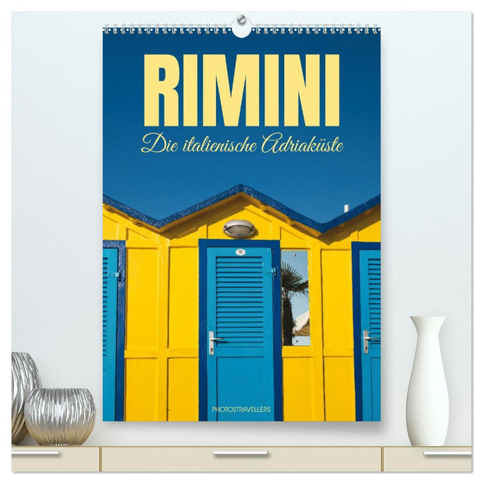 Rimini Die italienische Adriaküste (CALVENDO Premium Wandkalender 2026)