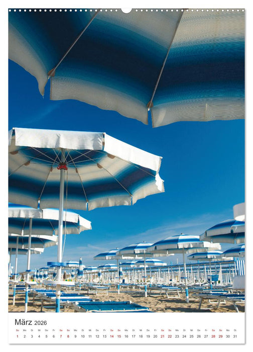 Rimini Die italienische Adriaküste (CALVENDO Premium Wandkalender 2026)