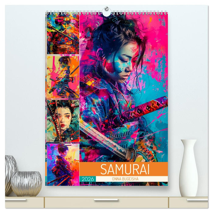 Samurai - Onna Bugeisha (CALVENDO Premium Wandkalender 2026)
