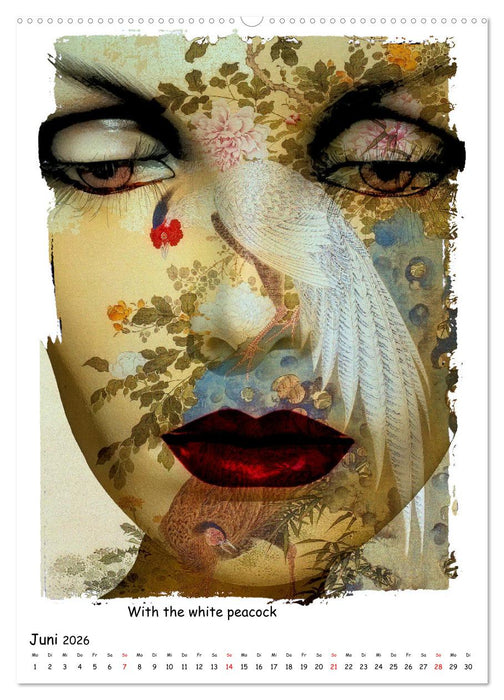 Alte Meister treffen Digital Art (CALVENDO Premium Wandkalender 2026)