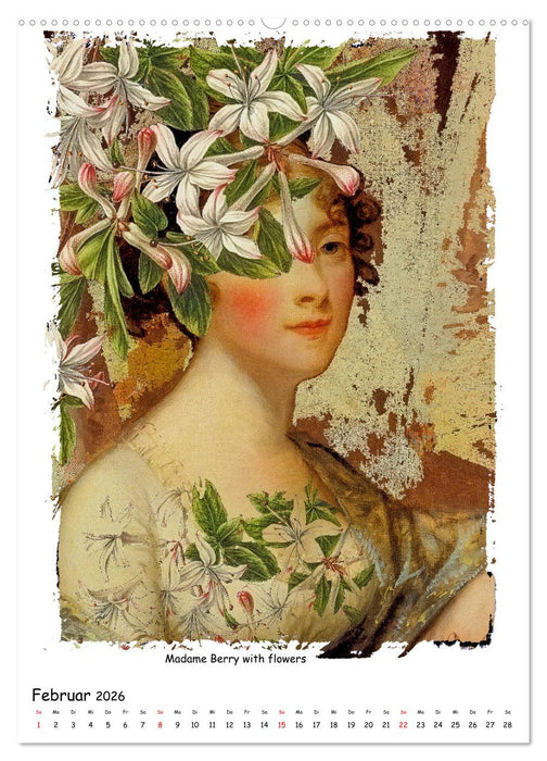 Moderne Collagen von Alten Meistern (CALVENDO Premium Wandkalender 2026)