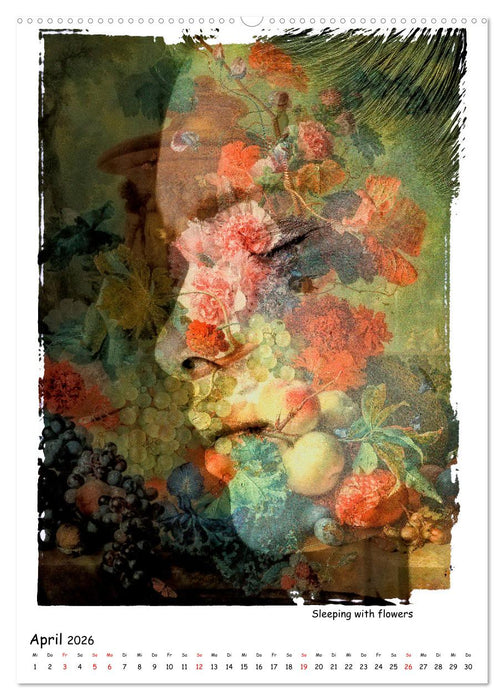 Moderne Collagen von Alten Meistern (CALVENDO Premium Wandkalender 2026)