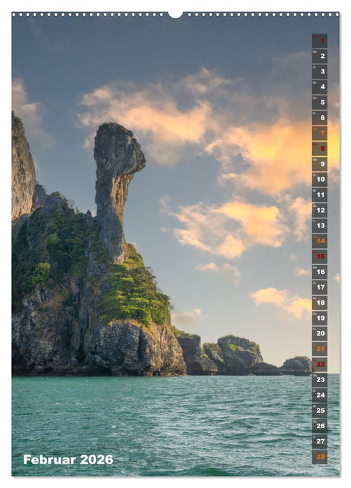 Thailand - Perle Asiens (CALVENDO Premium Wandkalender 2026)