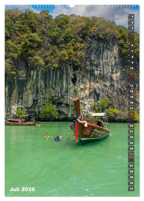 Thailand - Perle Asiens (CALVENDO Premium Wandkalender 2026)