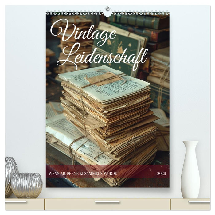 Vintage Leidenschaft (CALVENDO Premium Wandkalender 2026)