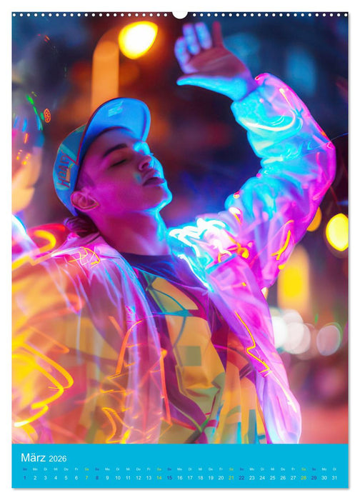 Hip-hop Begeisterung (CALVENDO Premium Wandkalender 2026)