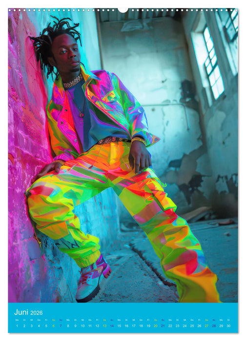 Hip-hop Begeisterung (CALVENDO Premium Wandkalender 2026)