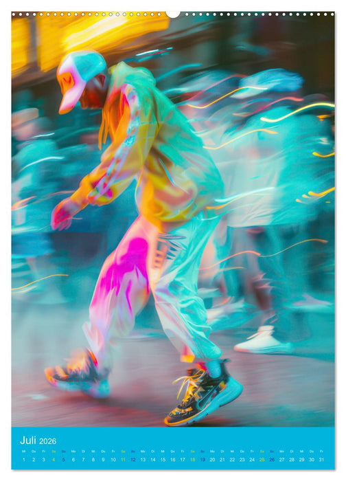 Hip-hop Begeisterung (CALVENDO Premium Wandkalender 2026)