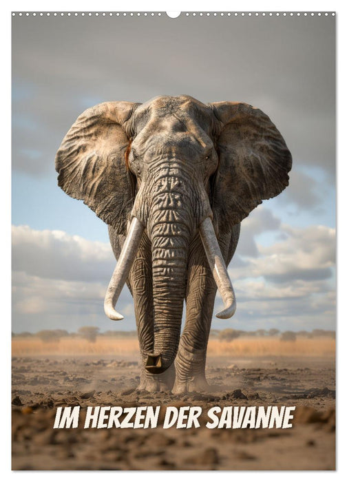 Im Herzen der Savanne (CALVENDO Wandkalender 2026)