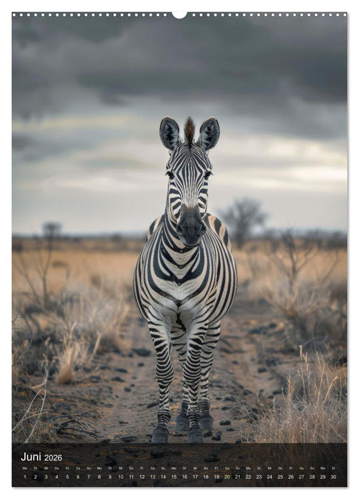 Im Herzen der Savanne (CALVENDO Wandkalender 2026)