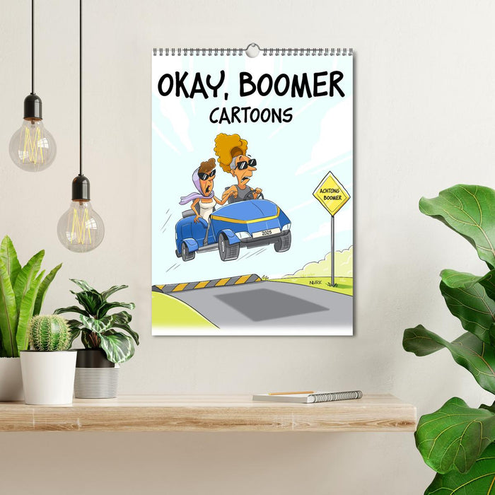Okay, Boomer - Cartoons (CALVENDO Wandkalender 2026)