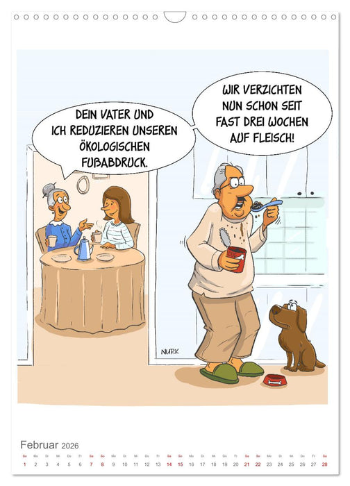 Okay, Boomer - Cartoons (CALVENDO Wandkalender 2026)