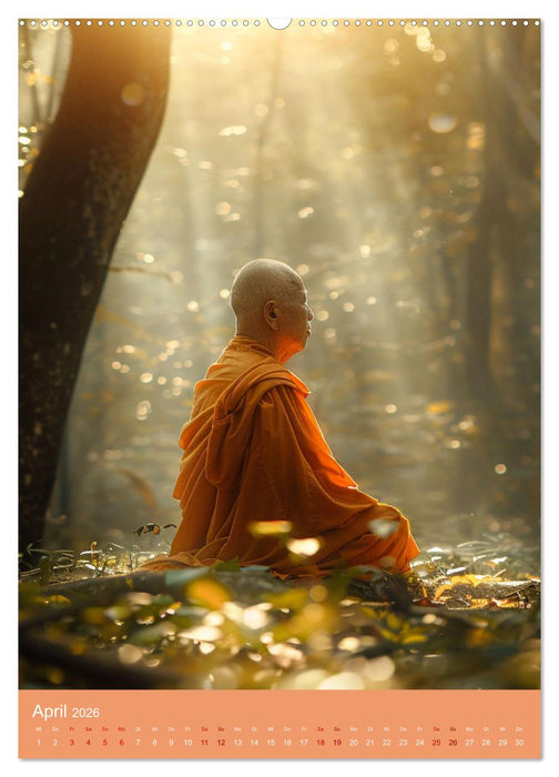Meditative Stille (CALVENDO Wandkalender 2026)