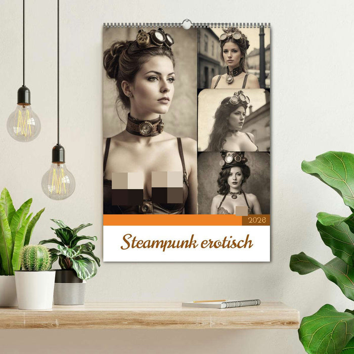 Steampunk erotisch (CALVENDO Wandkalender 2026)