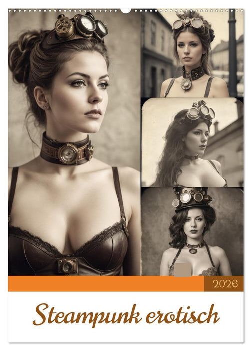 Steampunk erotisch (CALVENDO Wandkalender 2026)