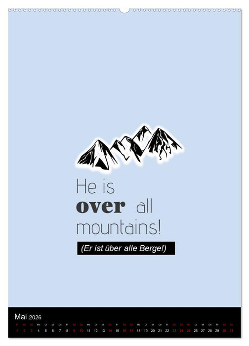 DENGLISCH oder was? (CALVENDO Premium Wandkalender 2026)