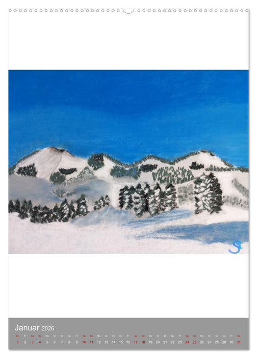 Atmosphärische Landschaft (CALVENDO Premium Wandkalender 2026)