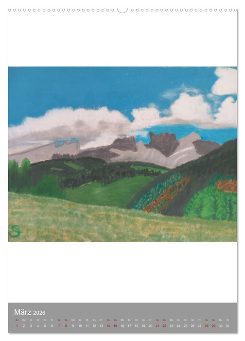 Atmosphärische Landschaft (CALVENDO Premium Wandkalender 2026)