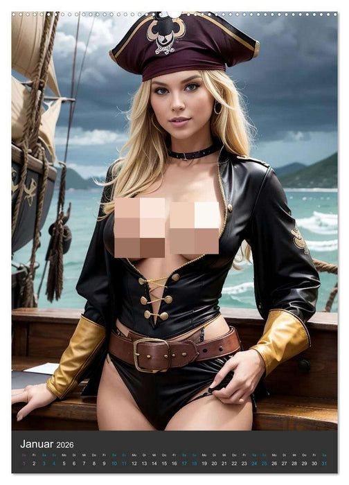 Sirenen der See (CALVENDO Wandkalender 2026)