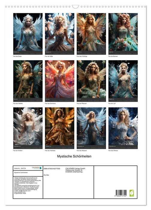 Mystische Schönheiten (CALVENDO Wandkalender 2026)