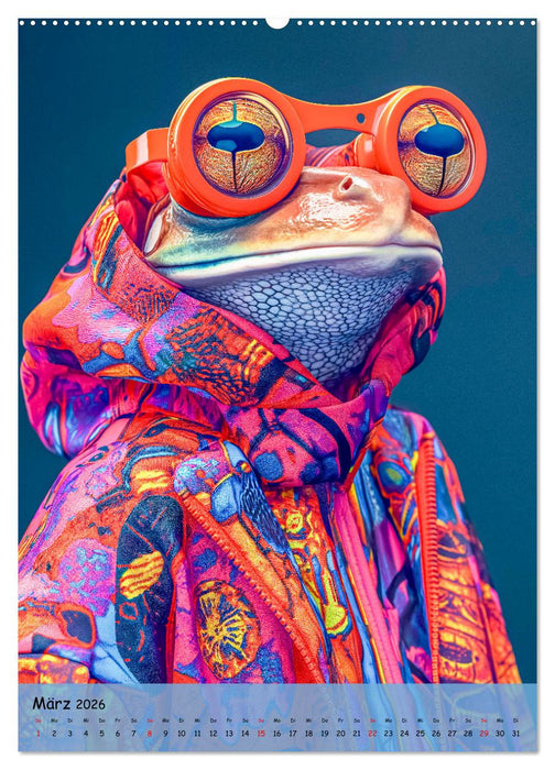 Tierischer Style (CALVENDO Wandkalender 2026)