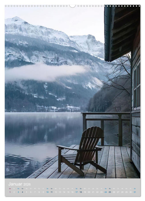 Allein mit der Natur (CALVENDO Wandkalender 2026)