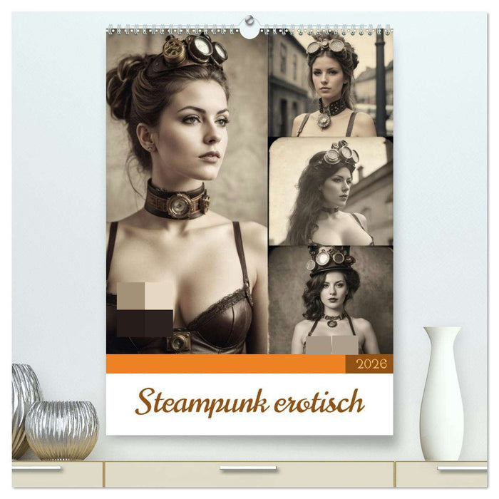 Steampunk erotisch (CALVENDO Premium Wandkalender 2026)