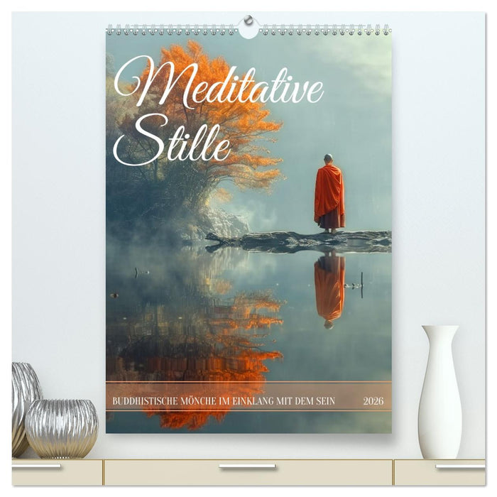 Meditative Stille (CALVENDO Premium Wandkalender 2026)