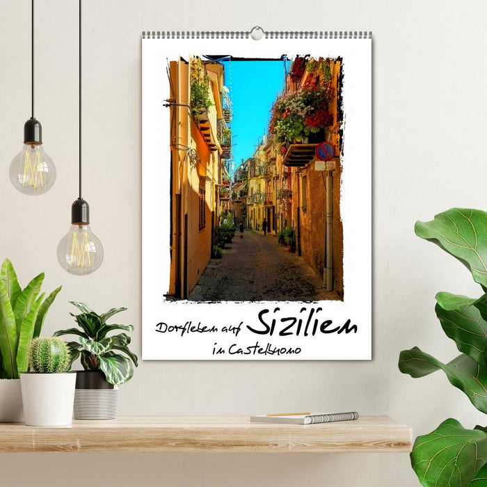 Dorfleben auf Sizilien (CALVENDO Wandkalender 2026)