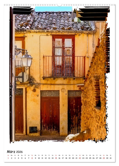 Dorfleben auf Sizilien (CALVENDO Wandkalender 2026)