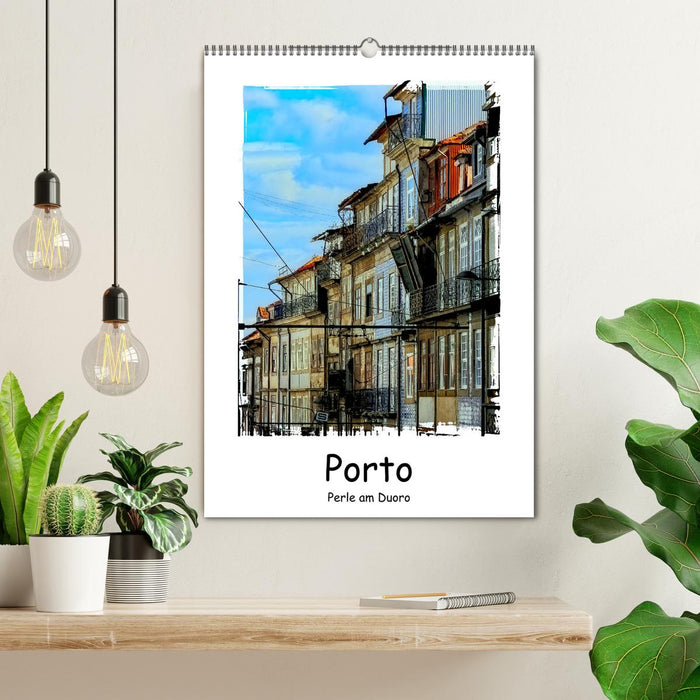 Porto Perle am Douro (CALVENDO Wandkalender 2026)
