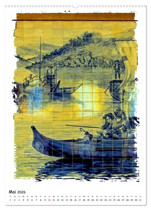 Porto Perle am Douro (CALVENDO Wandkalender 2026)