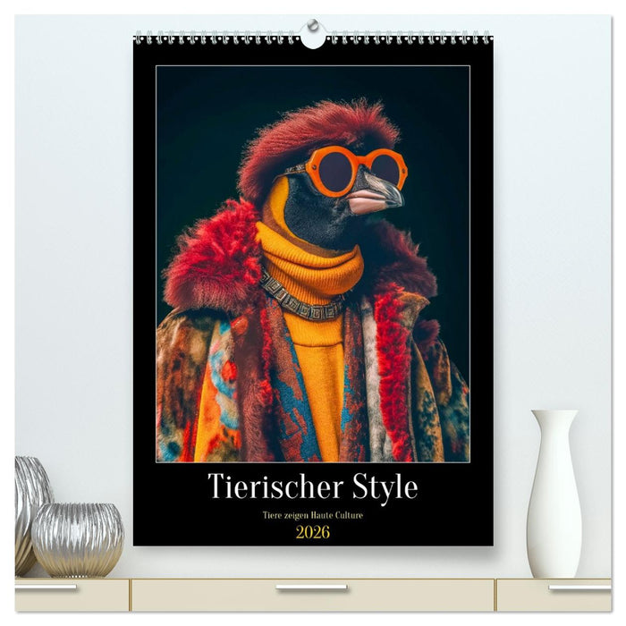 Tierischer Style (CALVENDO Premium Wandkalender 2026)