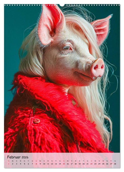 Tierischer Style (CALVENDO Premium Wandkalender 2026)