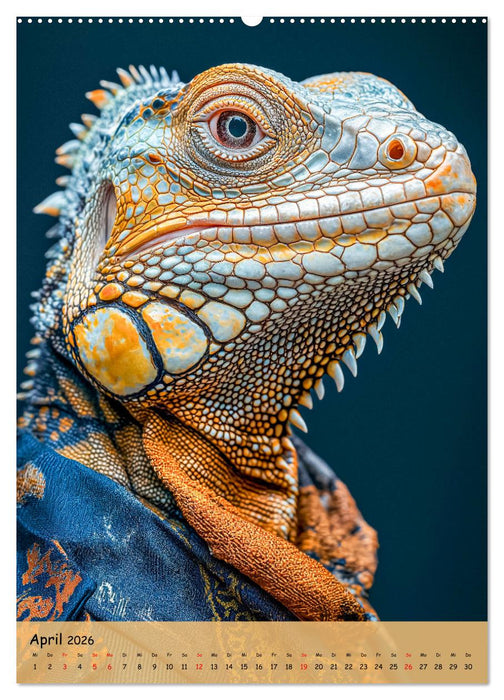 Tierischer Style (CALVENDO Premium Wandkalender 2026)