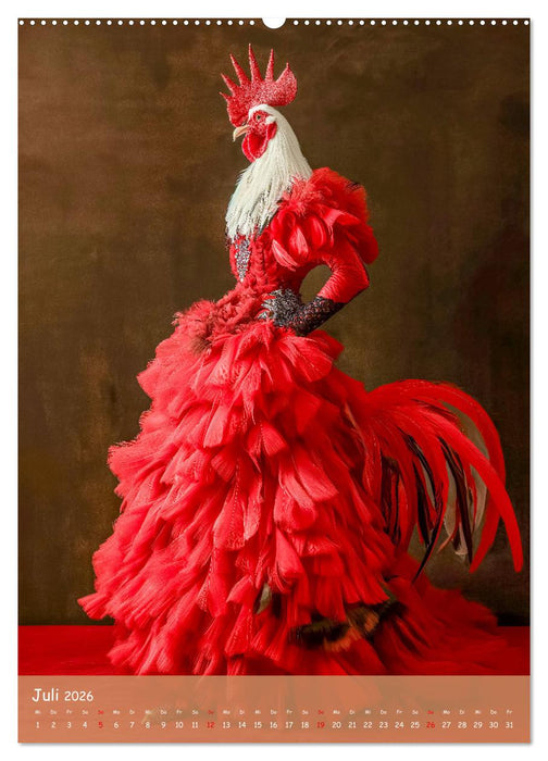 Tierischer Style (CALVENDO Premium Wandkalender 2026)