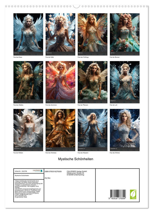 Mystische Schönheiten (CALVENDO Premium Wandkalender 2026)