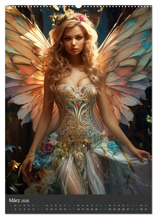 Mystische Schönheiten (CALVENDO Premium Wandkalender 2026)