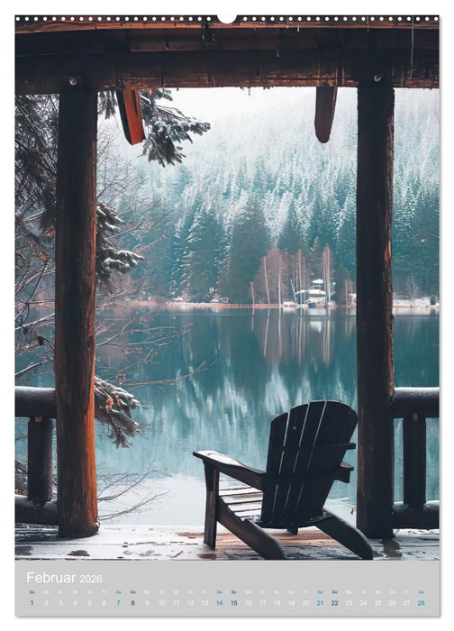 Allein mit der Natur (CALVENDO Premium Wandkalender 2026)