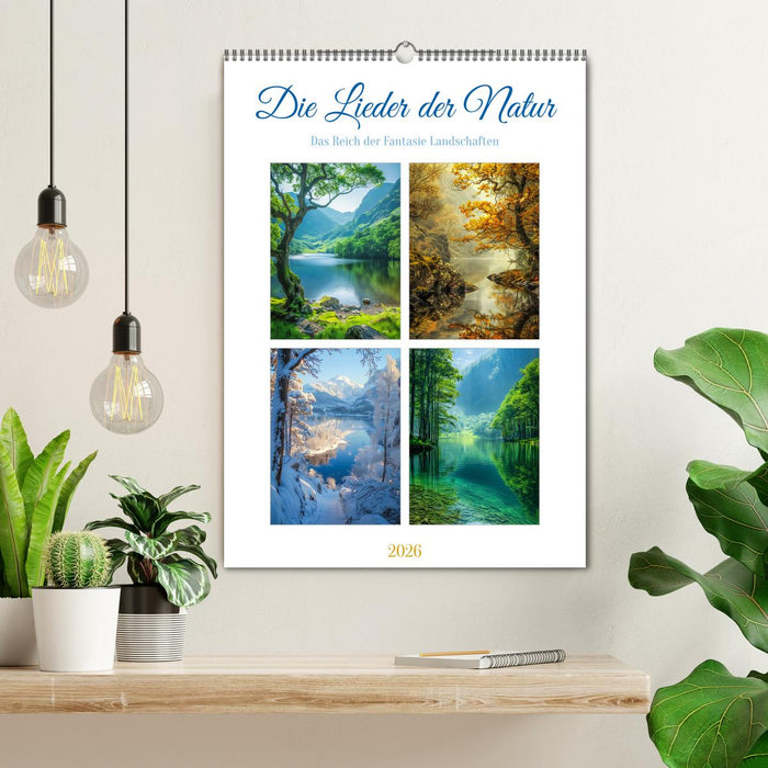 Die Lieder der Natur (CALVENDO Wandkalender 2026)
