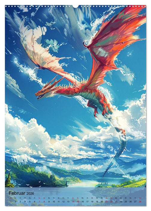 Immer wieder Anime (CALVENDO Premium Wandkalender 2026)