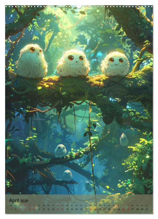 Immer wieder Anime (CALVENDO Premium Wandkalender 2026)