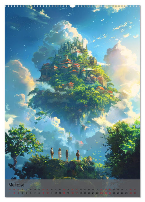 Immer wieder Anime (CALVENDO Premium Wandkalender 2026)